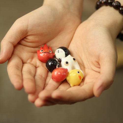 Charm matcha ray handmade ceramic