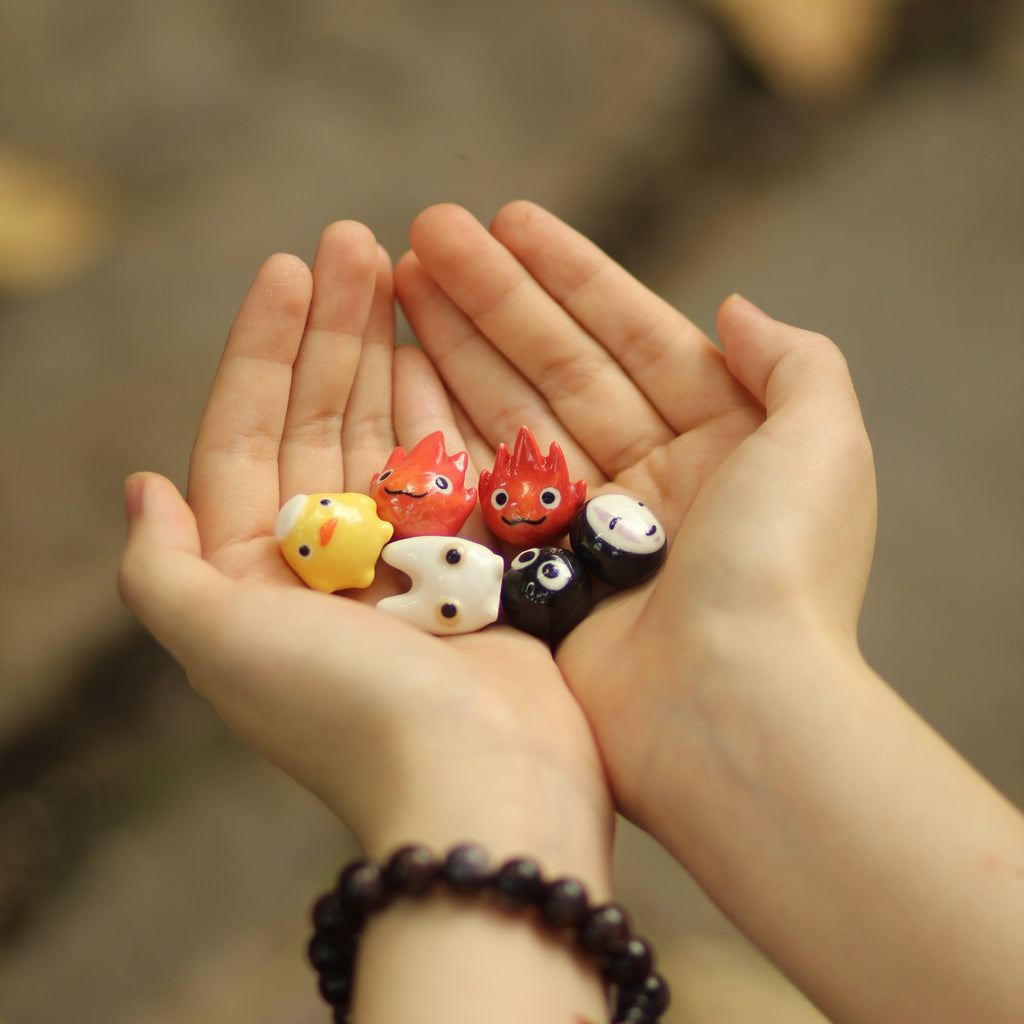 Charm matcha ray handmade ceramic