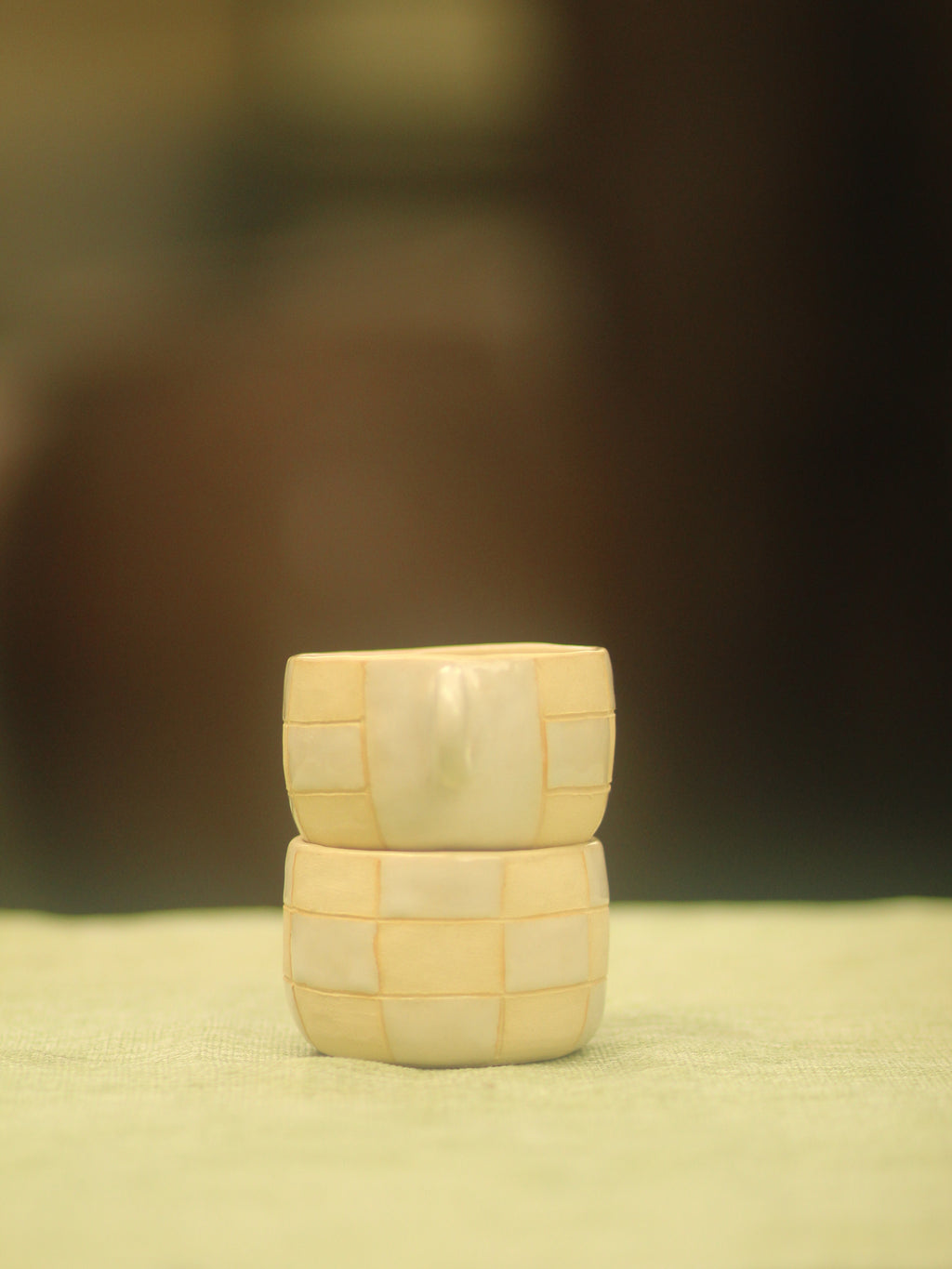 [Pre-order] Yellow Duck Handmade Ceramic Espresso Cup, Handbuilt Pottery, Cute Gift For Anime Fan, Unique Birthday Gift, Adorable Valentine Gift | Totto Pottery