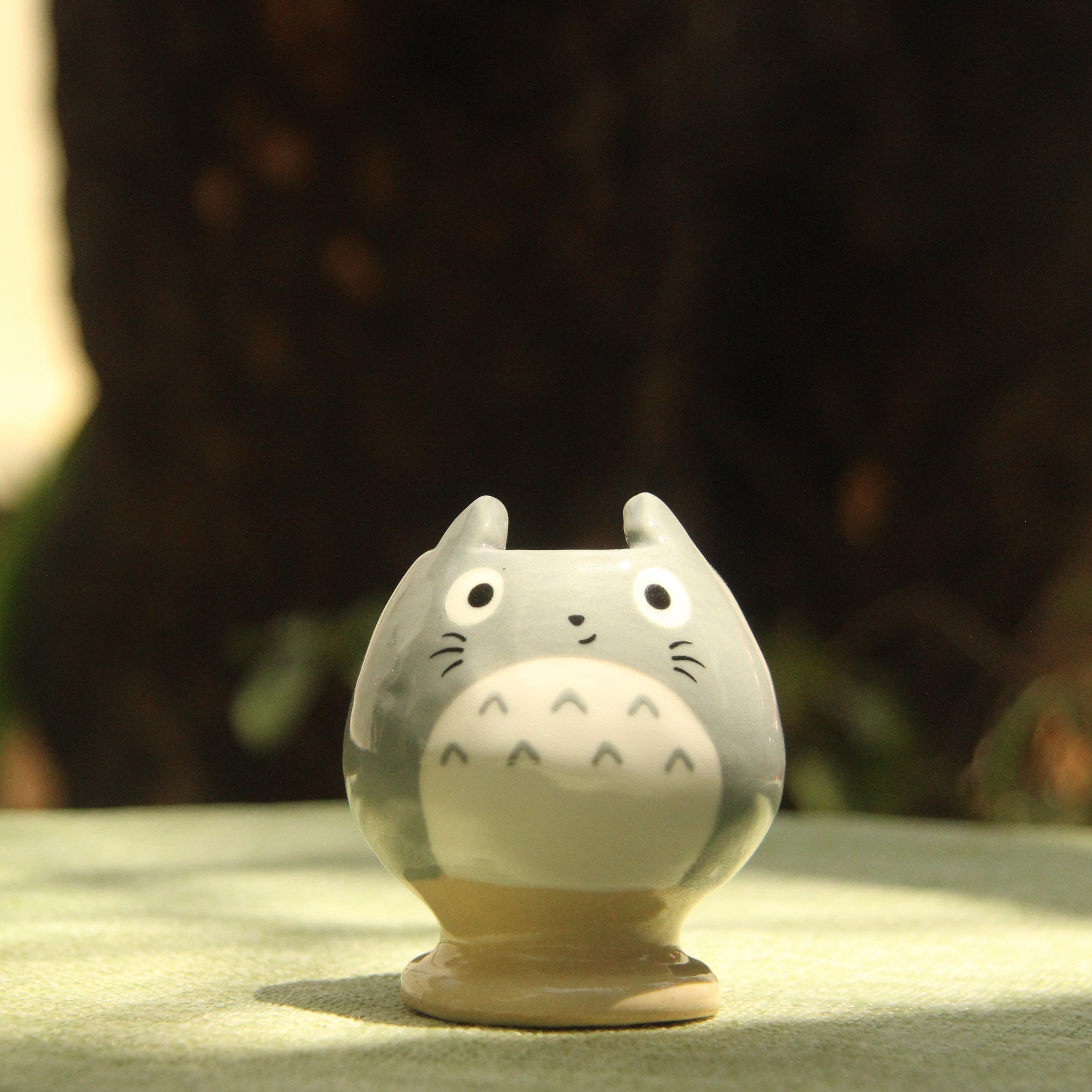 [Pre-order] Forest Spirit Handmade Ceramic Chasen Holder, Handbuilt Pottery, Cute Gift For Anime Fan, Unique Birthday Gift, Adorable Valentine Gift | Totto Pottery