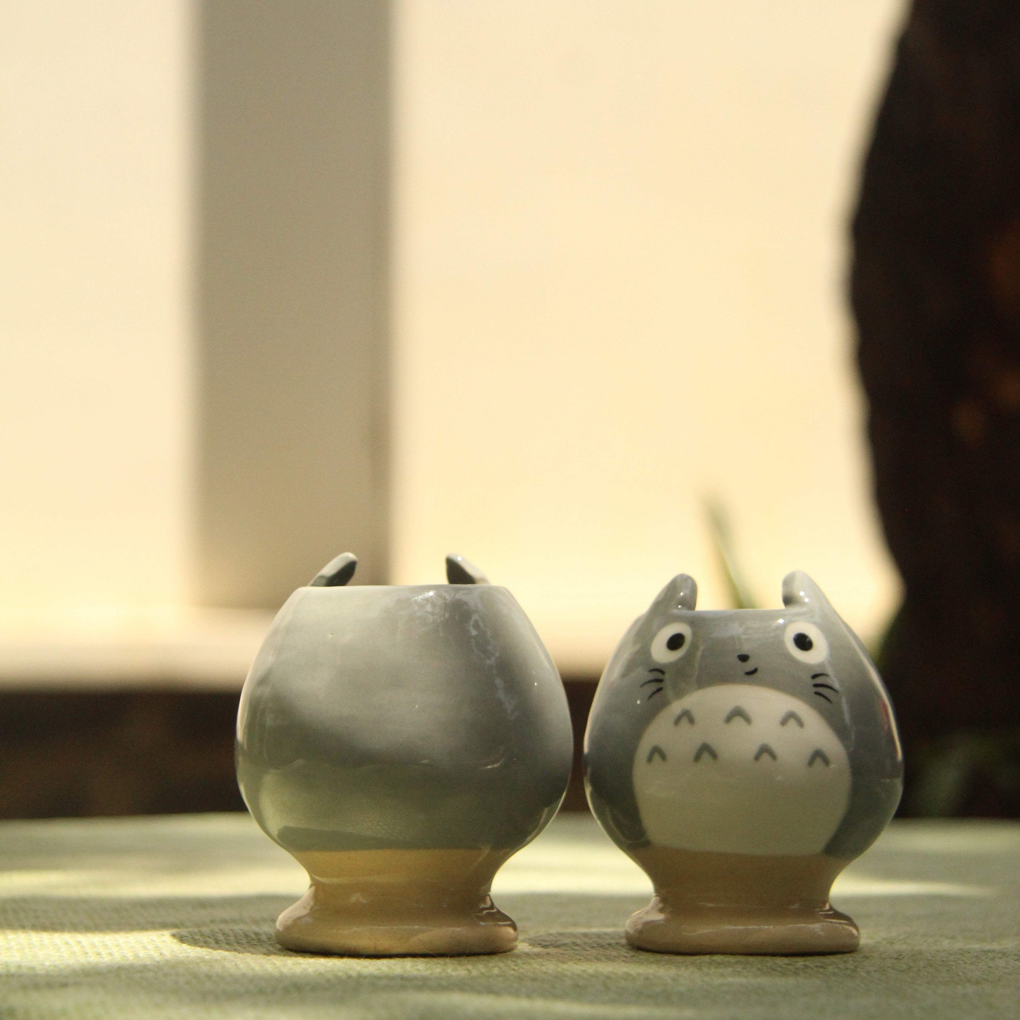 [Pre-order] Forest Spirit Handmade Ceramic Chasen Holder, Handbuilt Pottery, Cute Gift For Anime Fan, Unique Birthday Gift, Adorable Valentine Gift | Totto Pottery