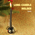 [Pre-order] Soot Handmade Ceramic Long Candle Holder, Handbuilt Pottery, Cute Gift For Anime Fan, Unique Birthday Gift, Adorable Valentine Gift | Totto Pottery