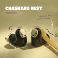 [Pre-order] Faceless Handmade Ceramic Chashaku Rest, Handbuilt Pottery, Cute Gift For Anime Fan, Unique Birthday Gift, Adorable Valentine Gift | Totto Pottery