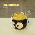 [Pre-order] Soot Handmade Ceramic Wax Melts, Oil Burner, Handbuilt Pottery, Cute Gift For Anime Fan, Unique Birthday Gift, Adorable Valentine Gift | Totto Pottery