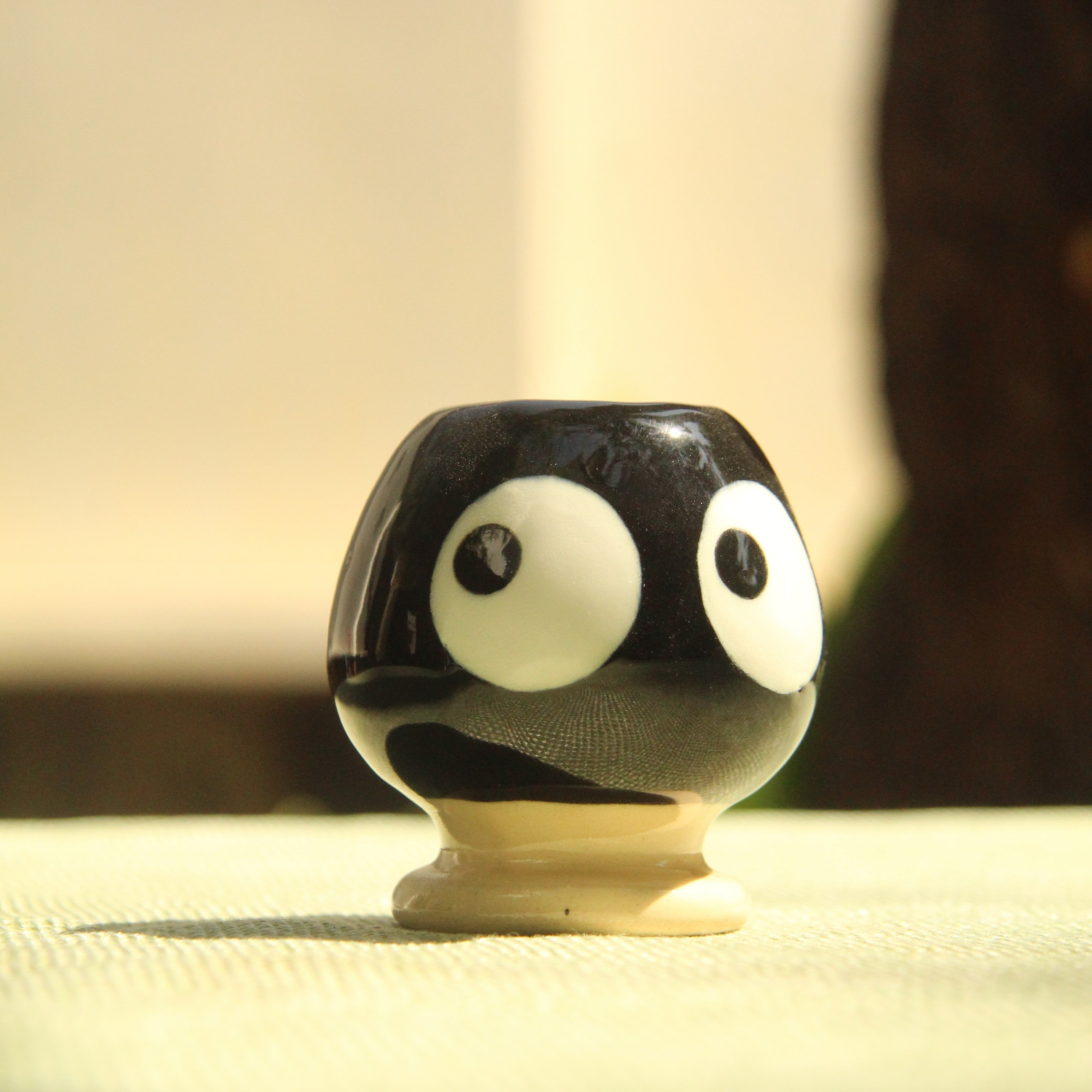 [Pre-order] Soot Handmade Ceramic Chasen Holder, Handbuilt Pottery, Cute Gift For Anime Fan, Unique Birthday Gift, Adorable Valentine Gift | Totto Pottery