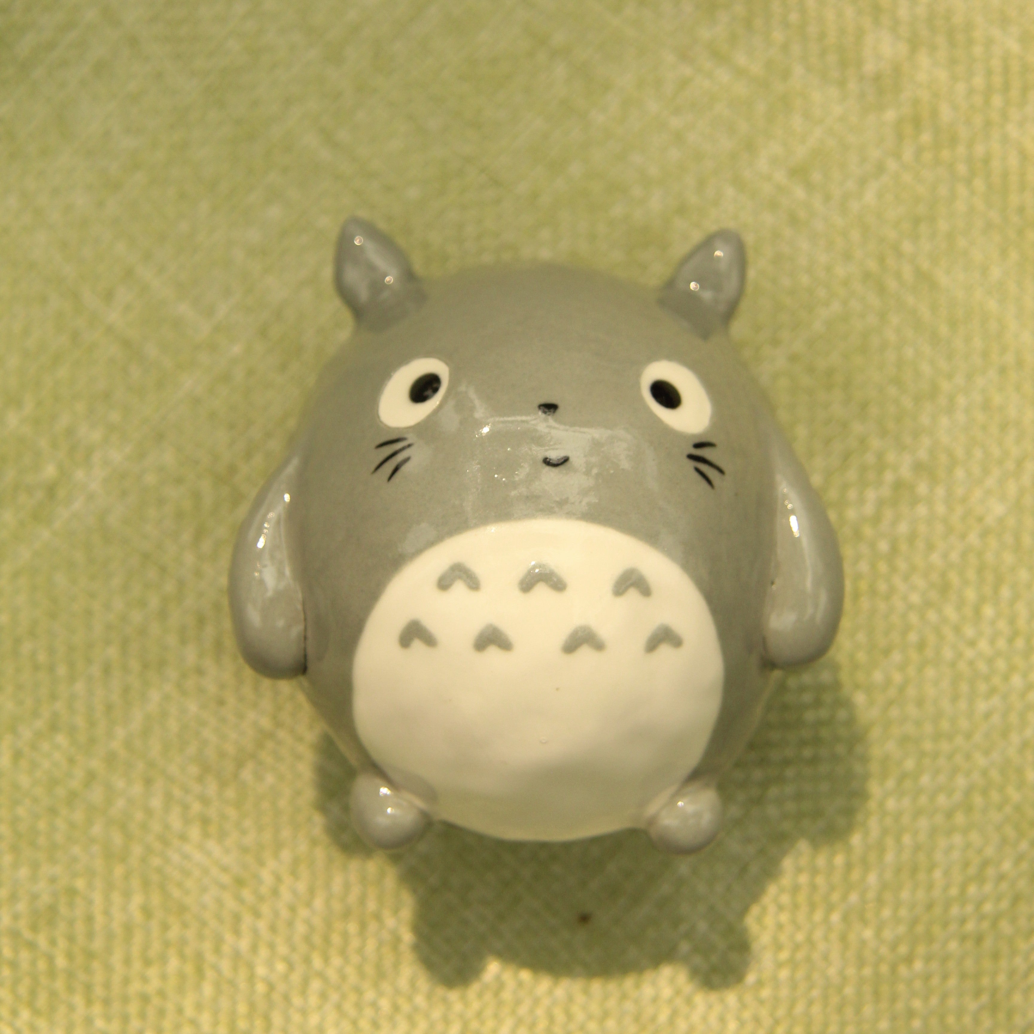 [Pre-order] Forest Spirit Handmade Ceramic Jewelry Container With Lid, Handbuilt Pottery, Cute Gift For Anime Fan, Unique Birthday Gift, Adorable Valentine Gift | Totto Pottery