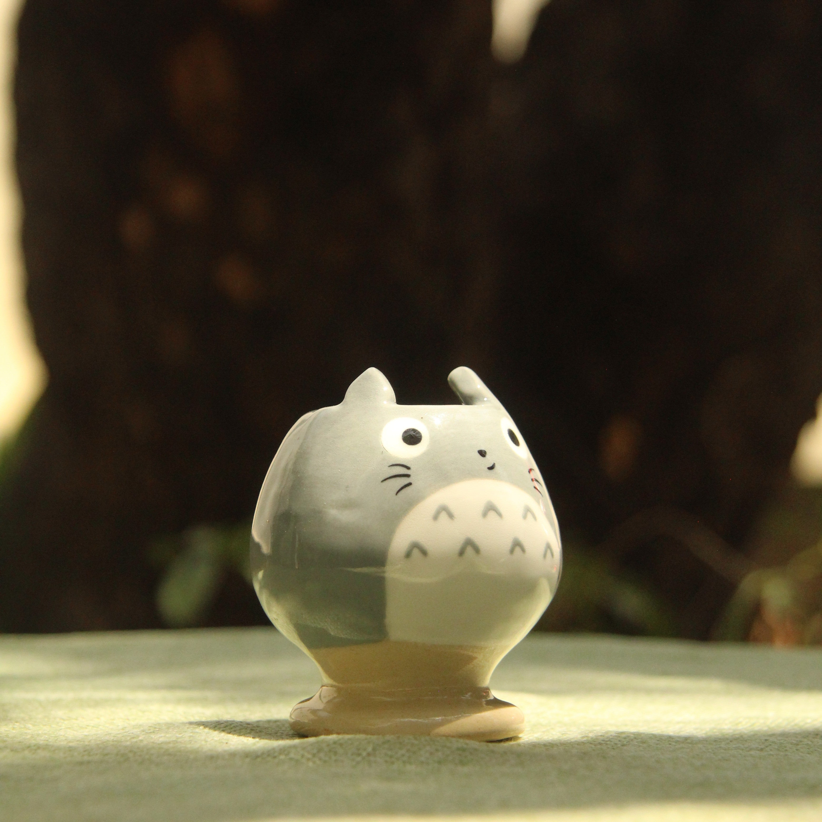 [Pre-order] Forest Spirit Handmade Ceramic Chasen Holder, Handbuilt Pottery, Cute Gift For Anime Fan, Unique Birthday Gift, Adorable Valentine Gift | Totto Pottery